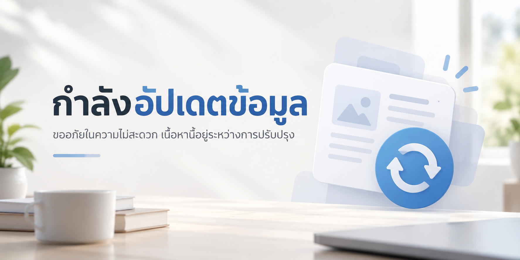 กำลังอัปเดตข้อมูล